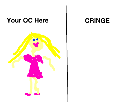 Give me your OC and i will make it CRINGE V2 remix