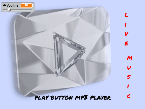 Play button LIVE MUSIC PLAYER ( Online)