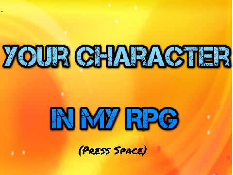RPG Character Entry