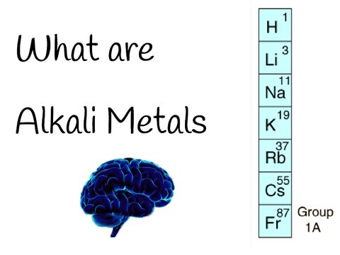 What Are Alkali Metals?