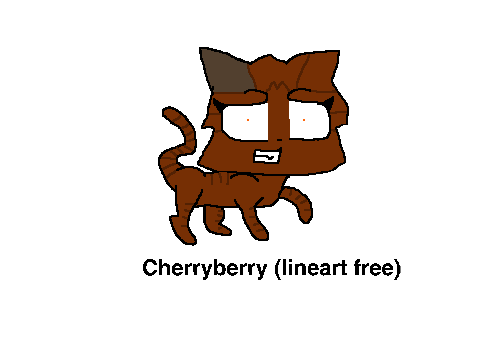 my warrior cat Cherryberry