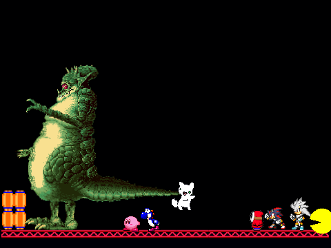 Add Your Character Jumping over barrles