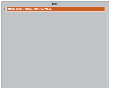 Mope Server...