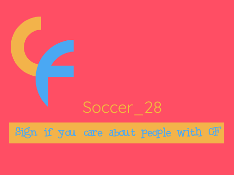 Sign if you care about people with CF remix