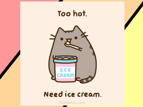  The cutest Pusheen cat gifs!!!