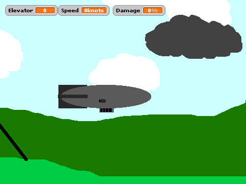 2D Airship simulator