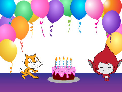 Happy Birth day Scratch! remix
