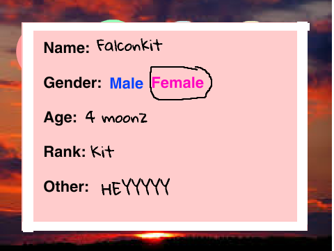 RoseyClan and GoldenClan RP Bio remix