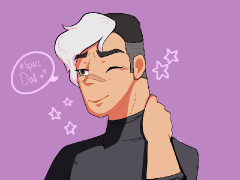 Art- Voltron - More space dad