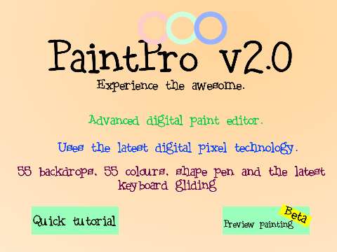 PaintPro v2.0 PREVIEW RELEASE