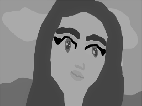 Black & White Art #1 "Calm & Easy"