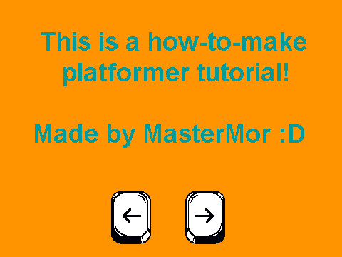 Platformer Tutorial