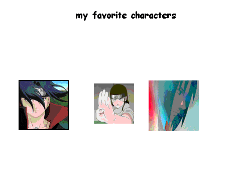 favorite characters