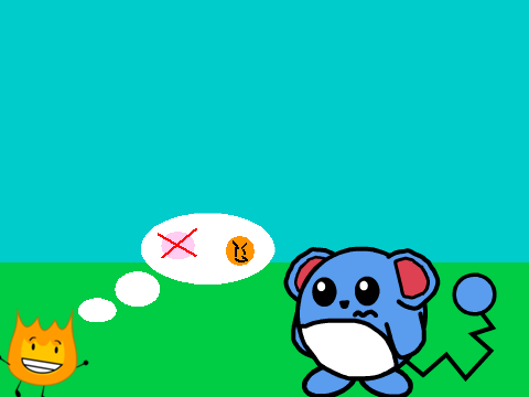 Pokeville fan animation- Hydro when he sees a fire