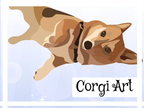 Corgi Blockshade | Speedart