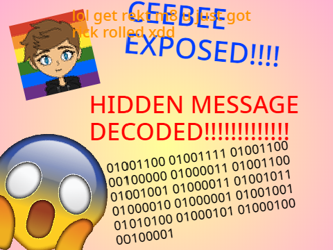 CEEBEE EXPOSED?! SECRET MESSAGE DECODED!!