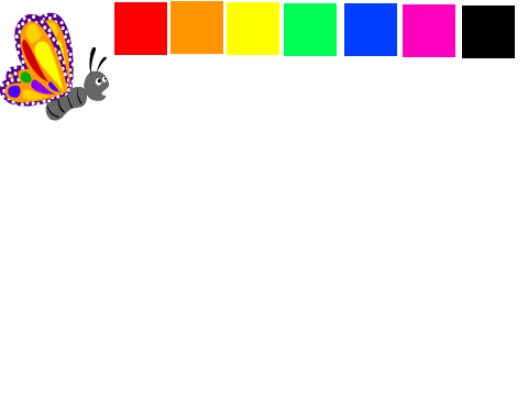 Pen butterfly: Colour Change