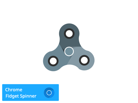 Chrome Fidget Spinner