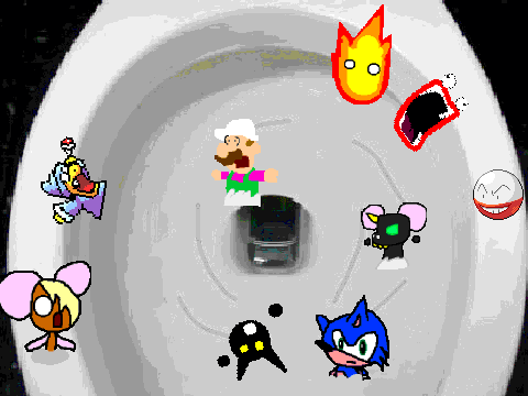 Add yourself being flushed
