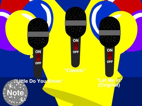 Singing ~ Cass Edition ~ Party Theme