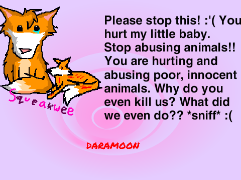 Sign if You're Against Animal Cruelty 