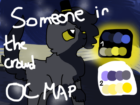 Someone in the Crowd - OC MAP