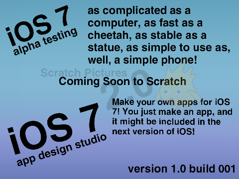 iOS 7/iOS 7 App Design Studio coming soon!