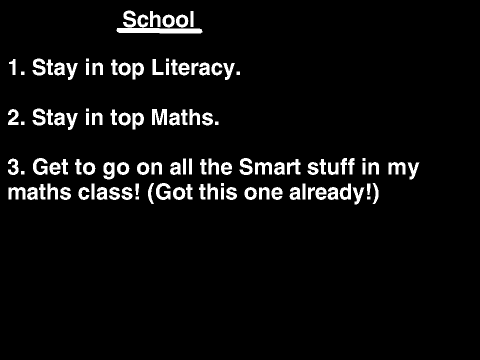 My new years resolution 2014 (includes a short Easter story)
