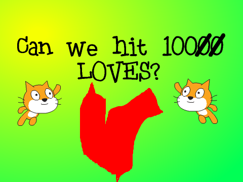 Can we hit 100 loves?