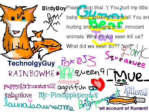 Sign if You're Against Animal Cruelty! remix remix remix remix remix