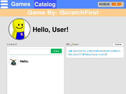 ROBLOX on Scratch
