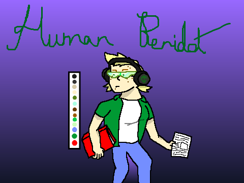 Human Peridot (For @TehUltimateOtaku's Studio)