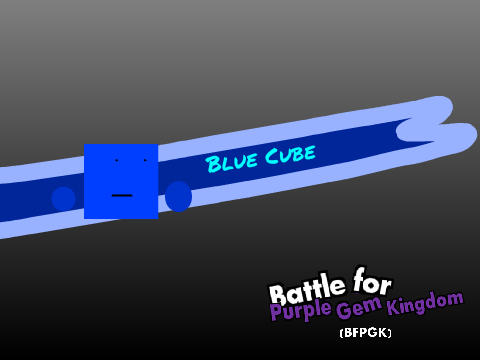 Blue Cube BFPGK Poster