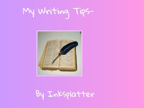 Ink's Top Tips