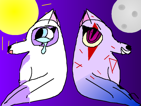 her good and evil sides (Shadow)