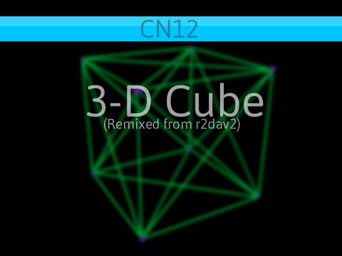 3D Wireframe Engine remix