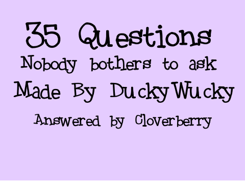 35 Random Questions Nobody Bothers to Ask remix