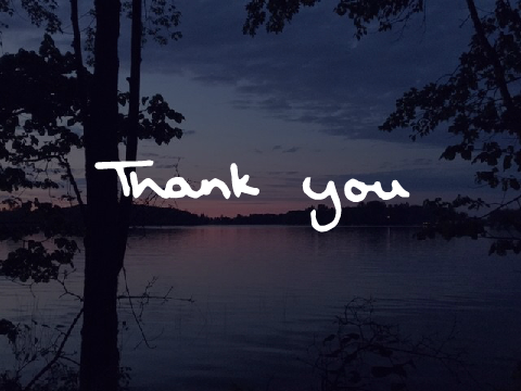 Thank You & Goodbye