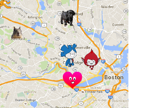 3rd grade mapping project - student work
