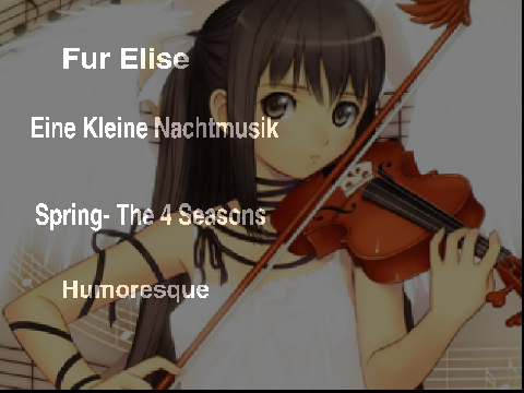 4 Great Classical Music~ (>w<)
