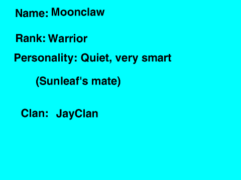 Moonclaw and Sunleaf