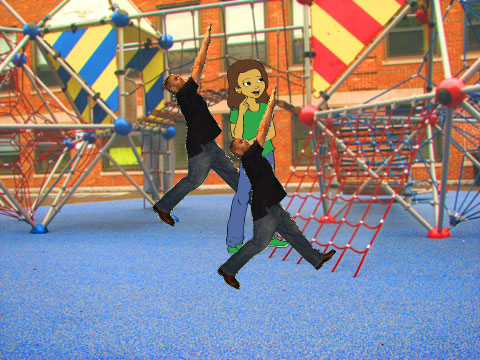 Bouncy people