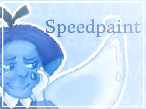 A is for Aquamarine- Speedpaint + Series?