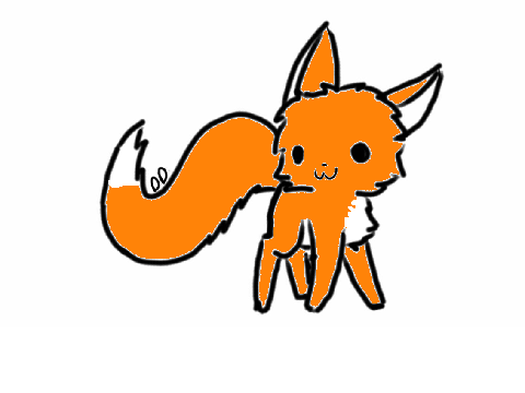 Drawing Contest Entry ~ My Kawaii Fox!