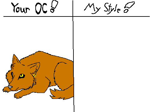 Add your OC and I'll draw it in my style! ♡♡♡ remix