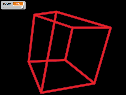 1s1s Cube Wireframe