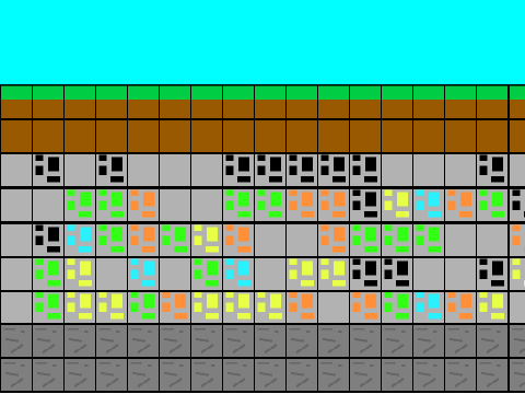 block craft world gen