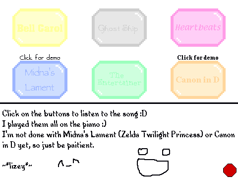 Songs I Can Play on the Piano! Read Description Plzzz~~~!!!!!!