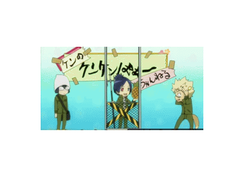 Mukuro Throws Pineapples at Ken While I Play Unfitting Music.