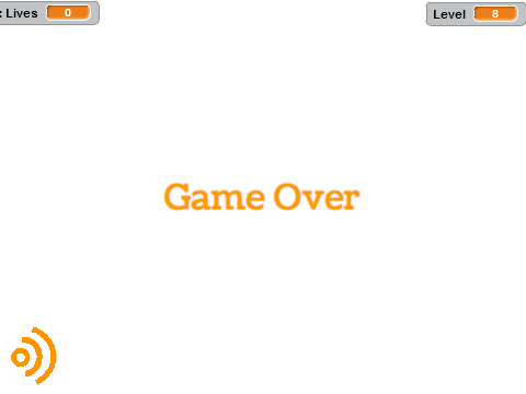 Following Orange,  Time to switch between levels